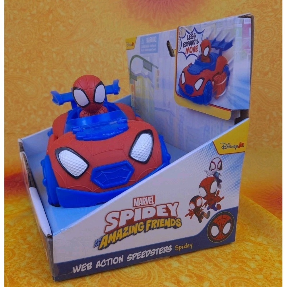 Disney Jr. Marvel Spidey And His Amazing Friends- Web Action Speedsters Spidey - Picture 7 of 9